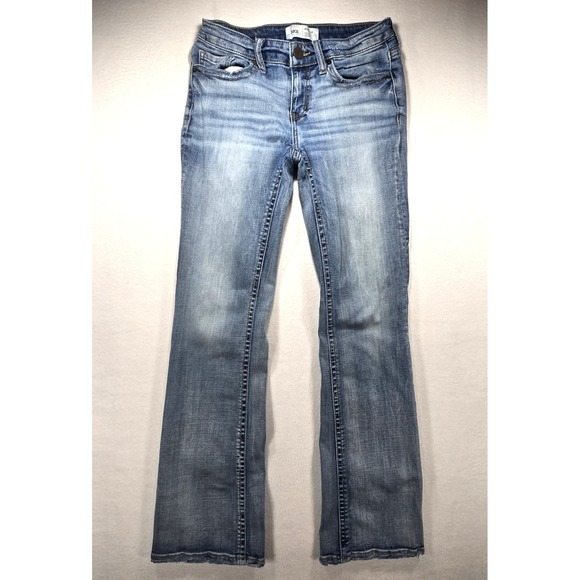 BKE Denim - BKE Stella Slim Fit Bootcut Jeans Light Wash Low Rise 26x31.5 ABK6508R